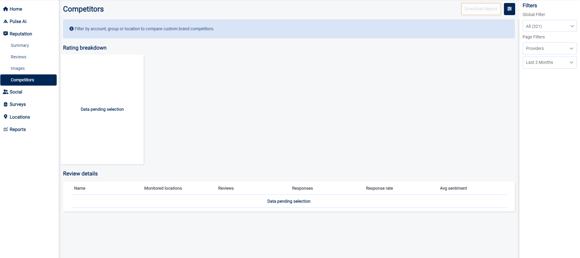 Competitor Benchmark 1