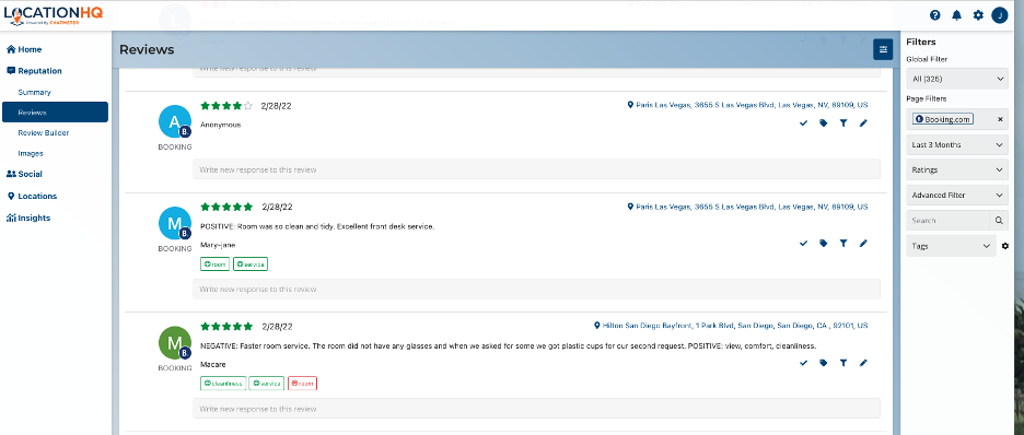 Responding to reviews outside of LocationIQ